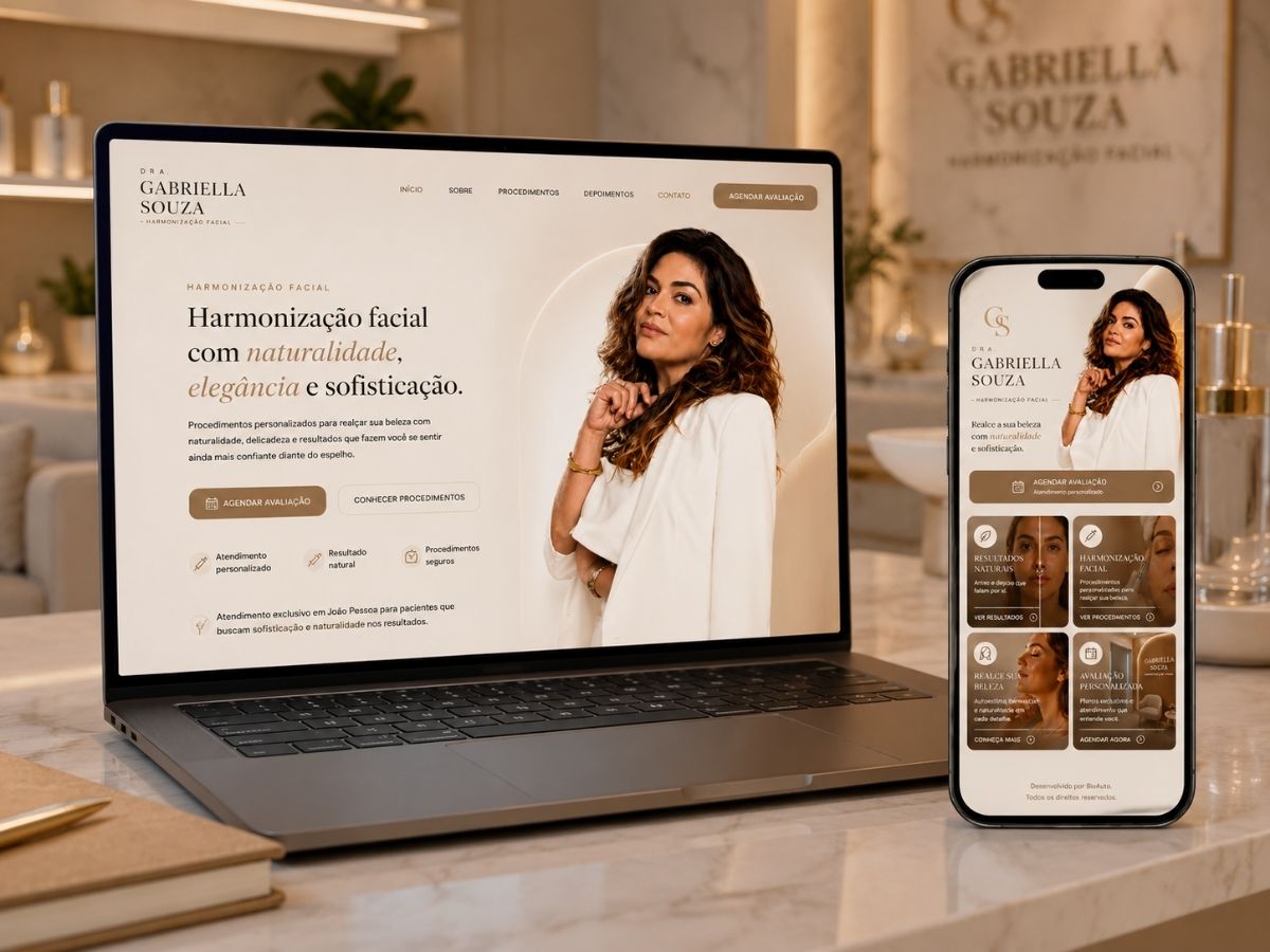 Dra. Gabriella - Landing Page